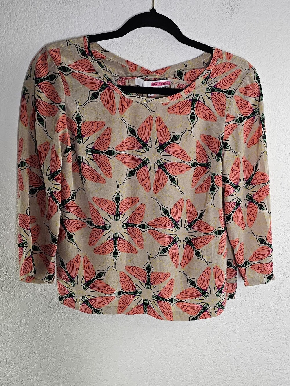 Tracy Reese Wasp Kalideoscope Blouse XS